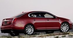 Lincoln MKS 2009 rear view