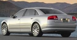 Audi A8 2007 rear view