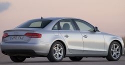 Audi A4 2012 rear view