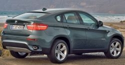 BMW X6 2011 rear view