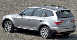 BMW X3 2009 rear view