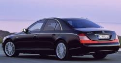 Maybach 57 2010 rear view