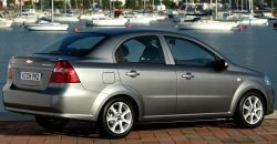 Chevrolet Aveo 2011 rear view