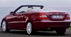 Mercedes-Benz CLK-Class 2009 rear view