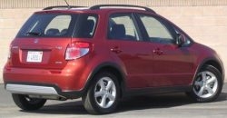 Suzuki SX4 2009 rear view