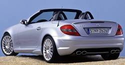 Mercedes-Benz SLK-Class 2009 rear view