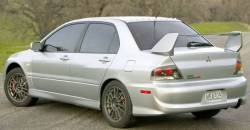 Mitsubishi Lancer Evolution 2006 rear view