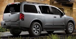 Nissan Armada 2009 rear view