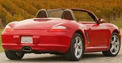 Porsche Boxster 2007 rear view