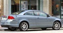 Volvo C70 2008 rear view