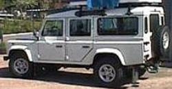 Land Rover Defender 2004 rear view