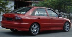 Proton Wira 1997 rear view