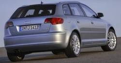 Audi A3 2004 rear view