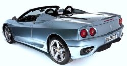 Ferrari 360 2002 rear view