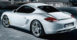 Porsche Cayman 2012 rear view