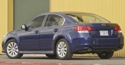 Subaru Legacy 2012 rear view