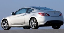 Hyundai Genesis Coupe 2012 rear view