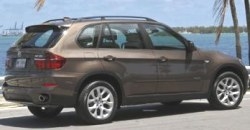 BMW X5 2011 rear view