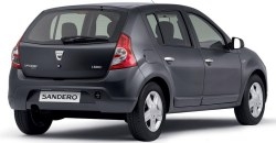 Renault Sandero 2011 rear view