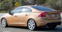 Volvo S60 2013 rear view