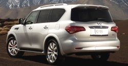 Infiniti QX56 2012 rear view