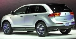 Lincoln MKX 2011 rear view