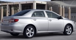 Toyota Corolla 2013 rear view