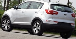 Kia Sportage 2012 rear view