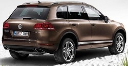 Volkswagen Touareg 2012 rear view