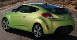 Hyundai Veloster 2012 rear view