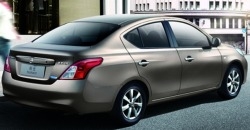 Nissan Sunny 2012 rear view