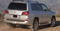 Lexus LX 2012 rear view