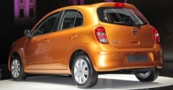 Nissan Micra 2015 rear view