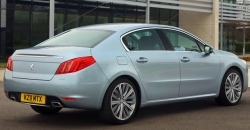 Peugeot 508 2012 rear view