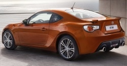 Toyota 86 2016 rear view