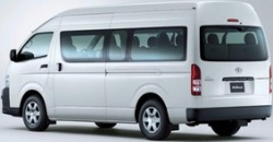 Toyota Hiace 2014 rear view