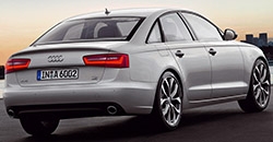 Audi A6 2012 rear view