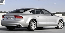 Audi A7 2013 rear view