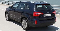 Kia Sorento 2014 rear view