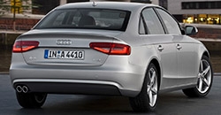 Audi A4 2015 rear view