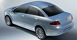 Fiat Linea 2012 rear view