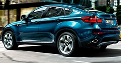 BMW X6 2013 rear view