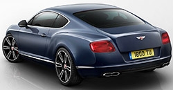 Bentley Continental GT 2014 rear view