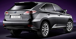 Lexus RX 2013 rear view