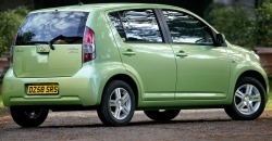 Daihatsu Sirion 2010 rear view