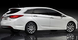 Hyundai i40 2013 rear view