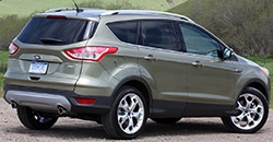 Ford Escape 2016 rear view