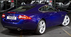 Jaguar XK 2012 rear view