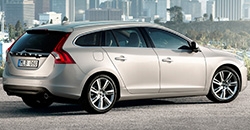 Volvo V60 2011 rear view