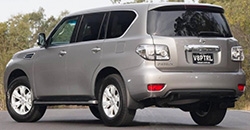 Nissan Patrol 2012 rear view